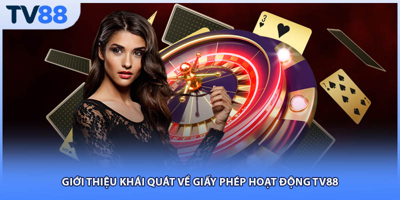 Giới thiệu khái quát về giấy phép hoạt động TV88